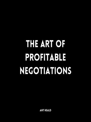 cover image of The Art of Profitable Negotiations